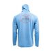 Ultimate Lifestyle™ Performance Hooded Long Sleeve Carolina Blue - S